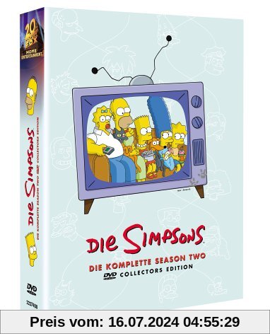 Die Simpsons - Die komplette Season 2 (Collector's Edition, 4 DVDs) von Matt Groening
