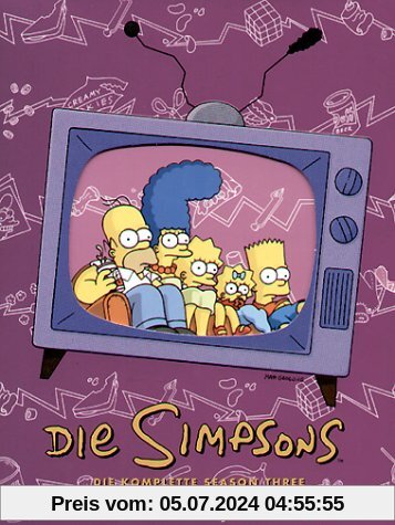 Die Simpsons - Die komplette Season 3 (Collector's Edition, 4 DVDs) von Matt Groening