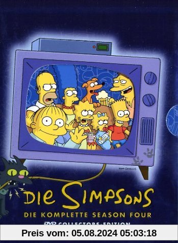 Die Simpsons - Die komplette Season 4 (Collector's Edition, 4 DVDs) von Matt Groening