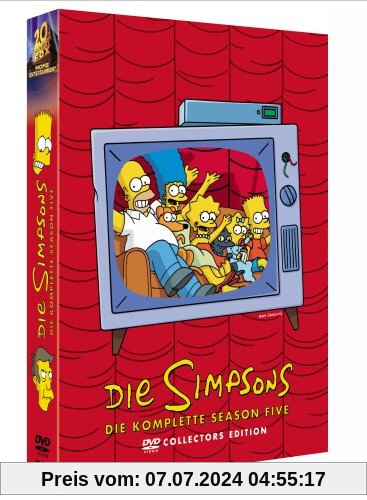 Die Simpsons - Die komplette Season 5 (Collector's Edition, 4 DVDs) von Matt Groening