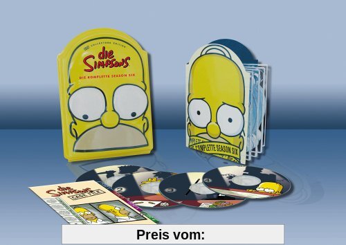 Die Simpsons - Die komplette Season 6 (Kopf-Tiefzieh-Box, Collector's Edition, 4 DVDs) von Matt Groening