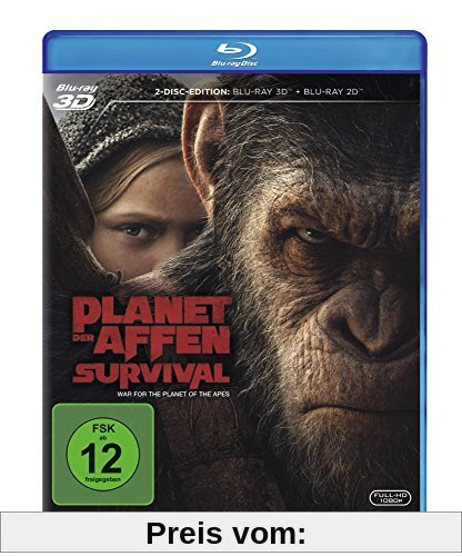 Planet der Affen: Survival [3D Blu-ray] von Matt Reeves
