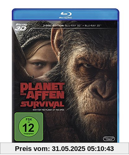 Planet der Affen: Survival [3D Blu-ray] von Matt Reeves