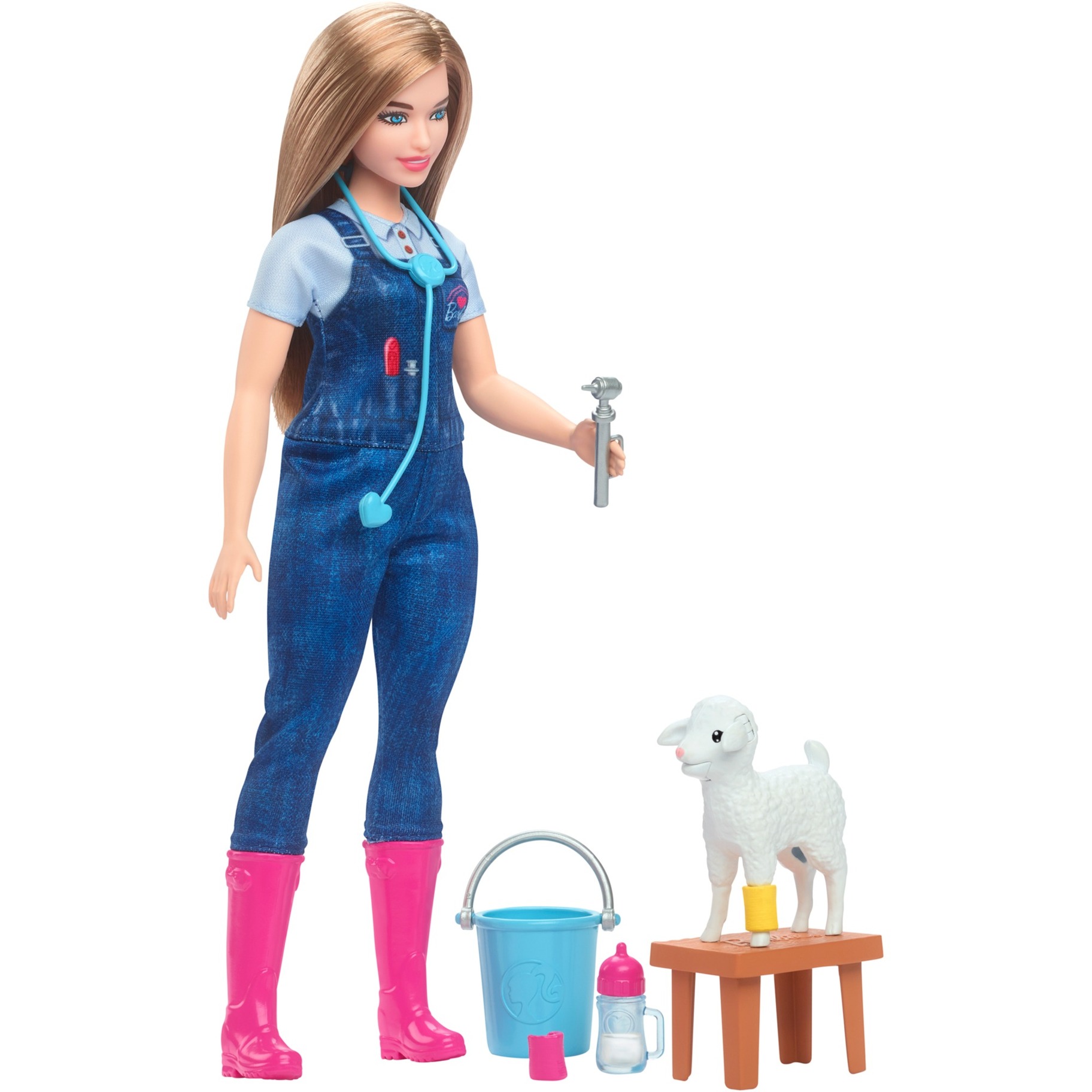 Barbie Bauernhof-Tierärztin, Spielfigur von Mattel