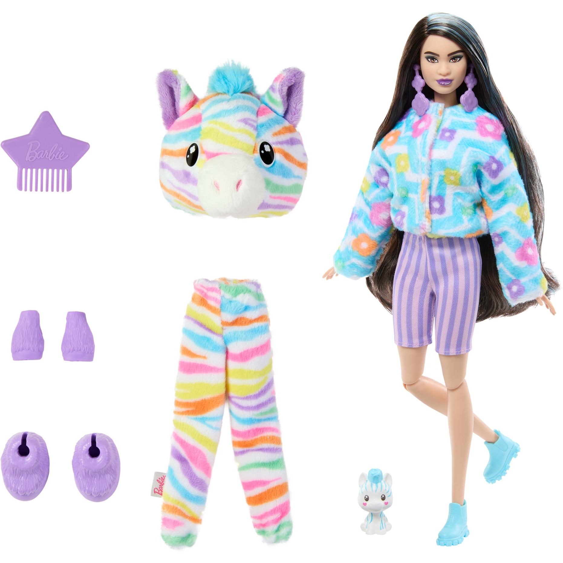 Barbie Cutie Reveal Color Dream Series - Zebra, Spielfigur Barbie Cutie Reveal Color Dream Series - Zebra, Spielfigur von Mattel