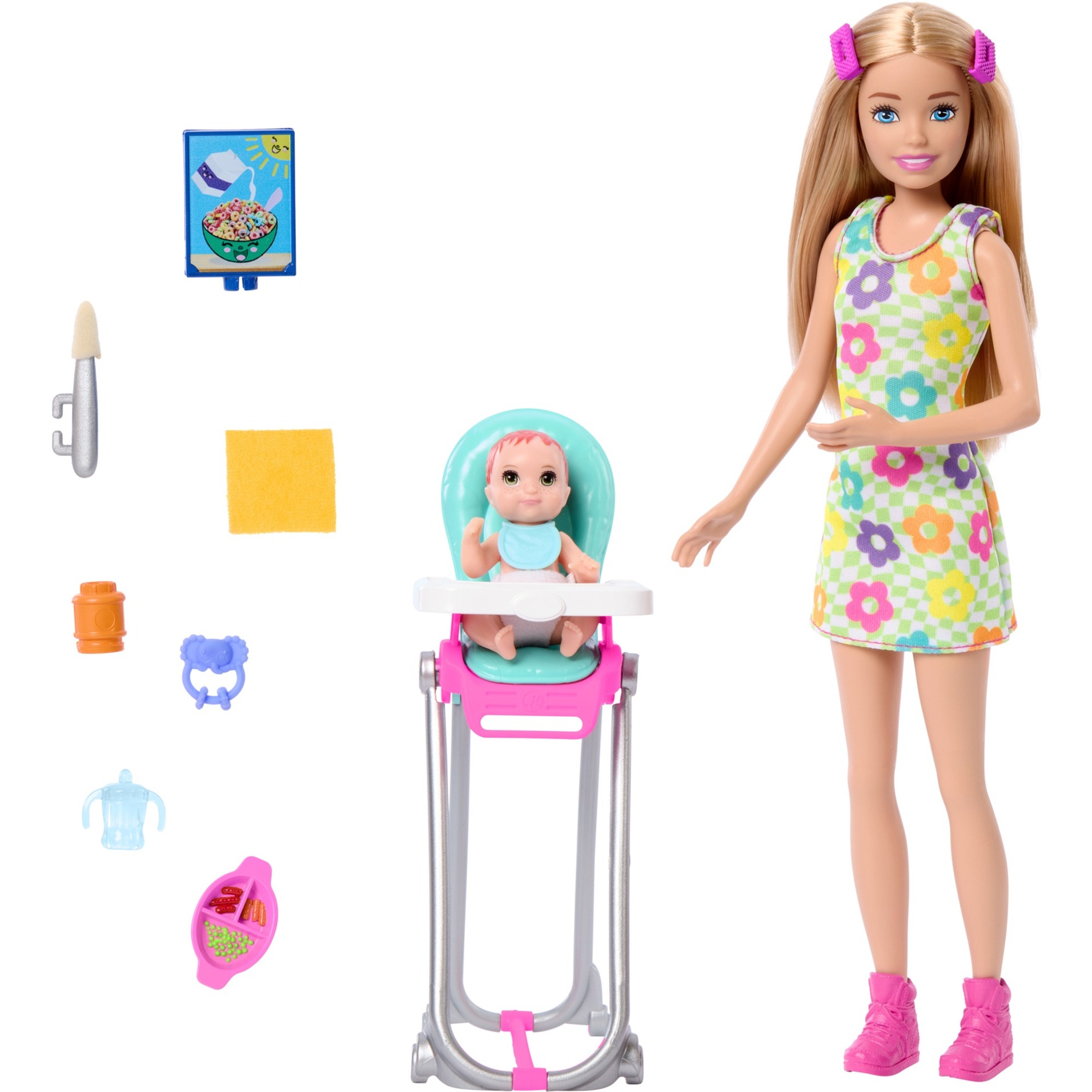 Barbie Family & Friends New Skipper Babysitters Inc. Spielset, Puppe von Mattel