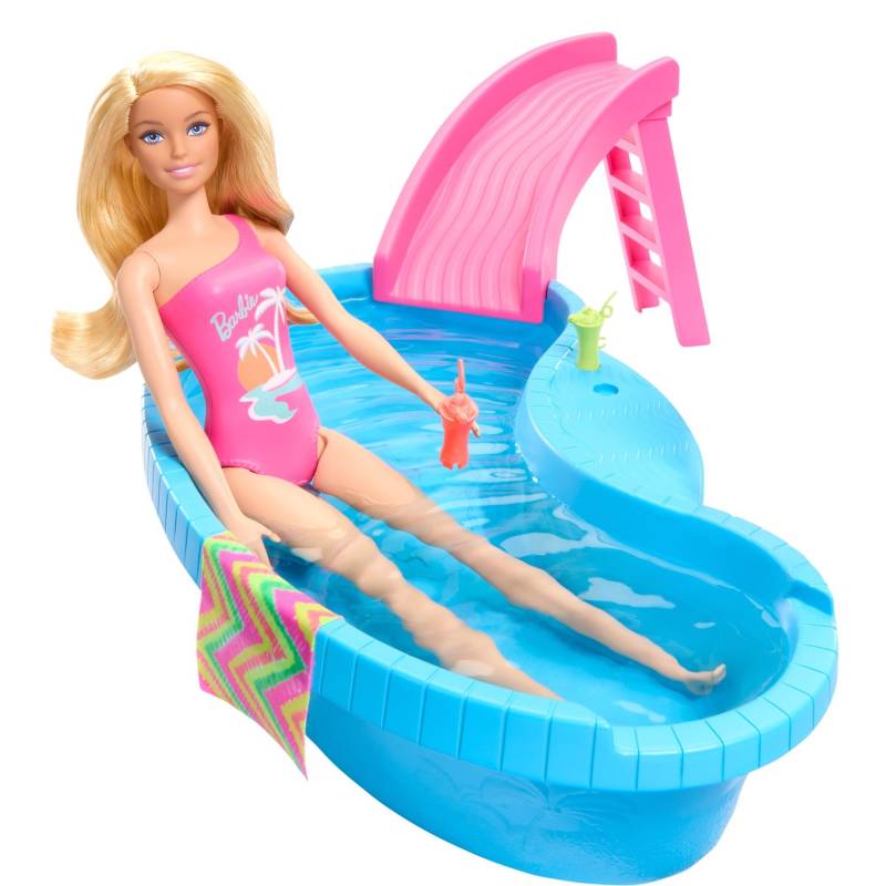 Barbie Pool mit Puppe von Mattel
