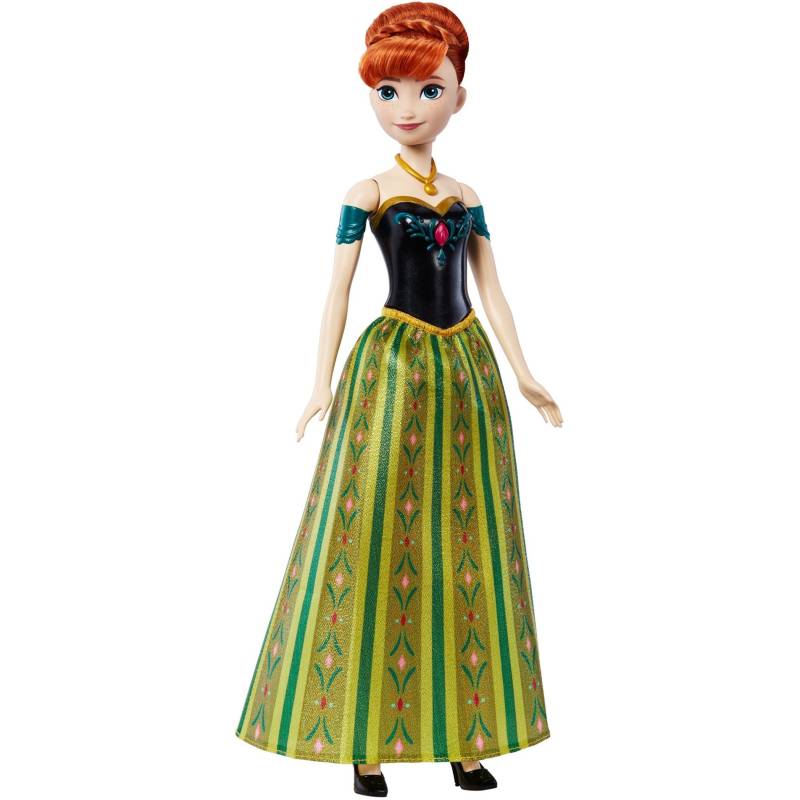Disney Die Eiskönigin singende Anna-Puppe von Mattel