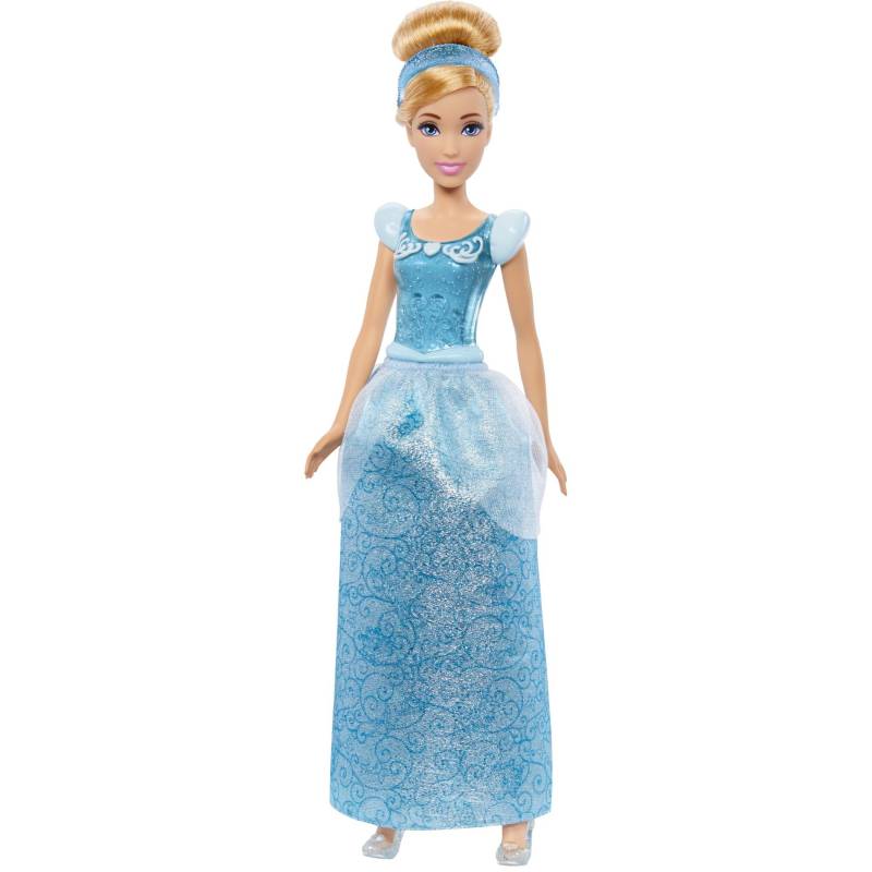 Disney Prinzessin Cinderella-Modepuppe mit Accessoires, Spielfigur von Mattel