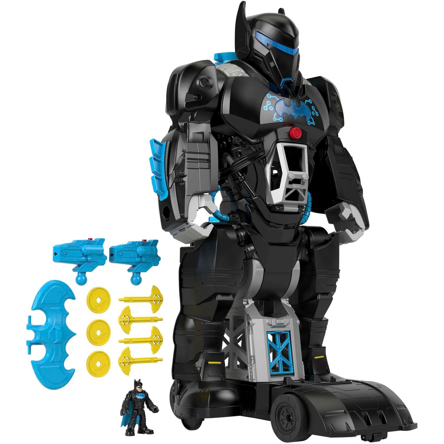 Imaginext DC Super Friends Bat-Tech Batbot, Spielfigur von Mattel