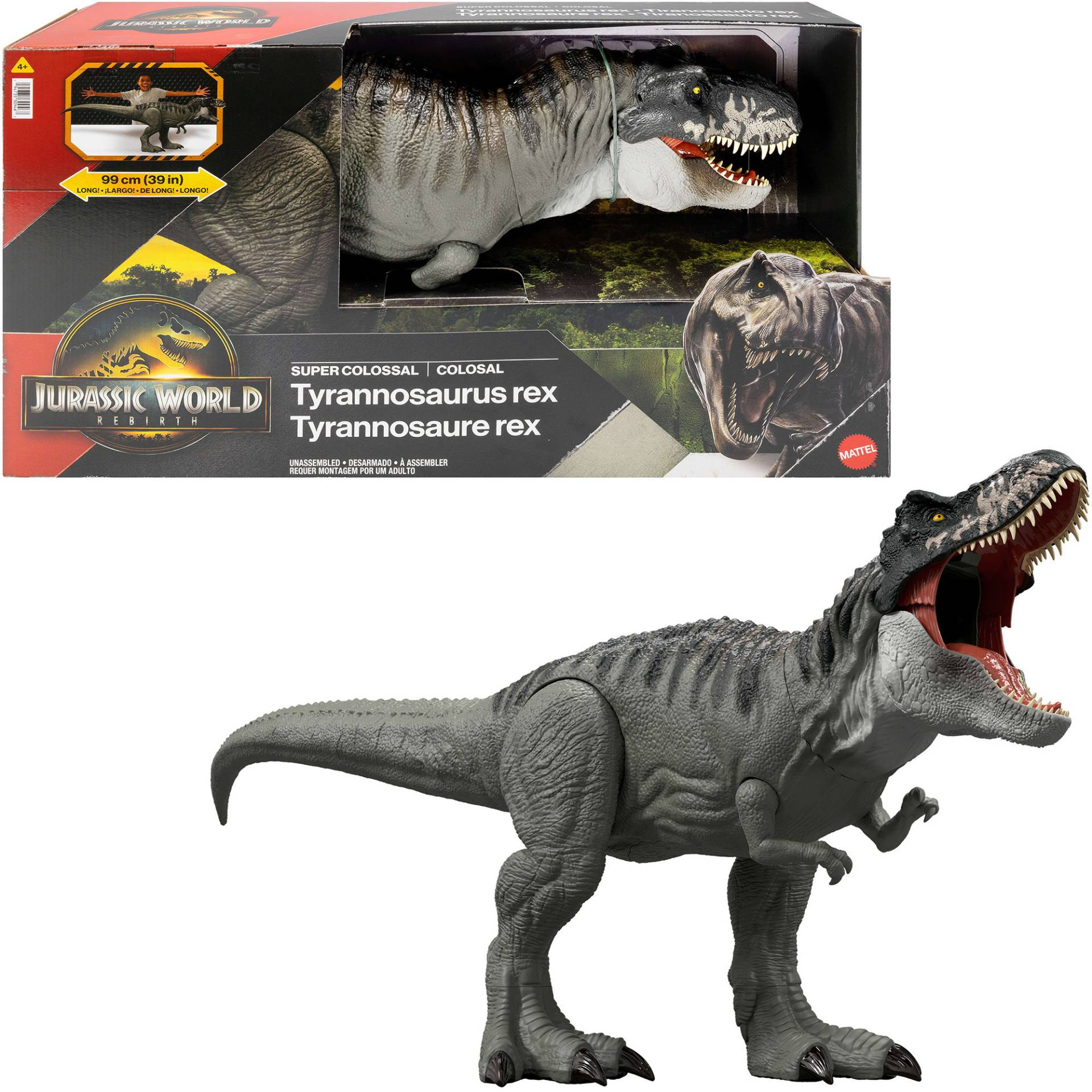 Jurassic World Riesendino T-Rex, Spielfigur Jurassic World Riesendino T-Rex, Spielfigur von Mattel