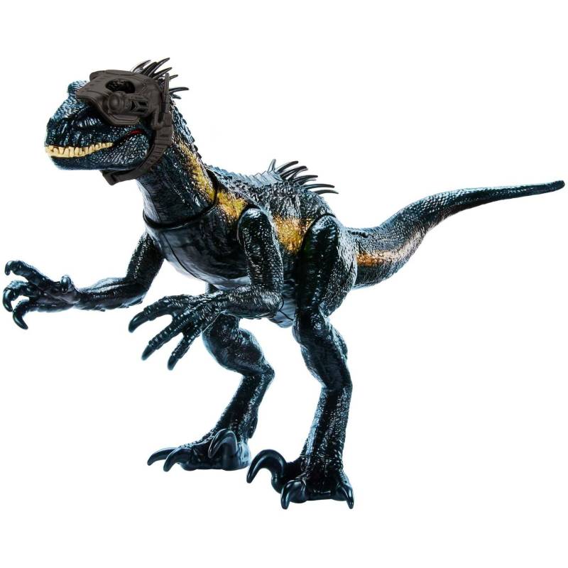 Jurassic World Indoraptor Dino (Dino Tracker) inkl. AR Track-Code, Spielfigur von Mattel