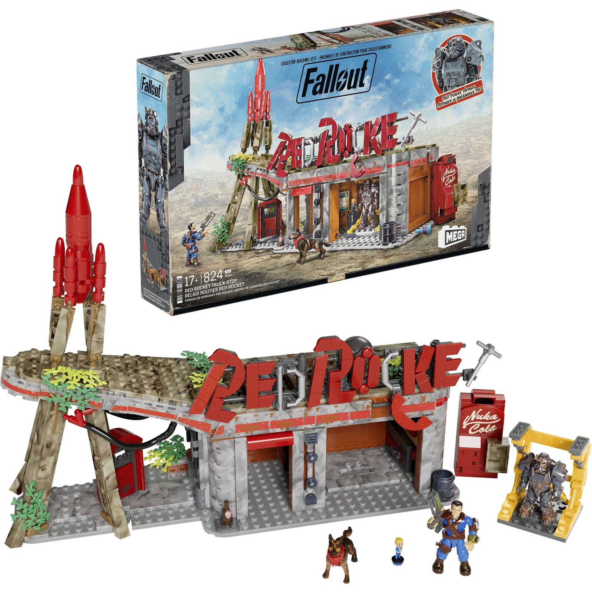 MEGA Fallout Red Rocket Truck Stop, Konstruktionsspielzeug MEGA Fallout Red Rocket Truck Stop, Konstruktionsspielzeug von Mattel