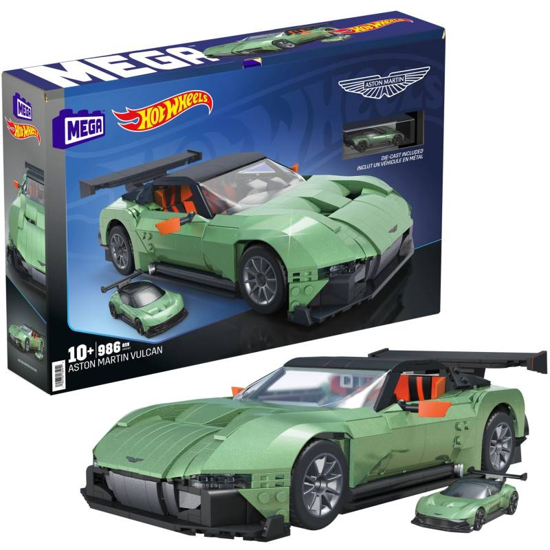 MEGA Hot Wheels Collector Aston Martin Vulcan, Konstruktionsspielzeug von Mattel