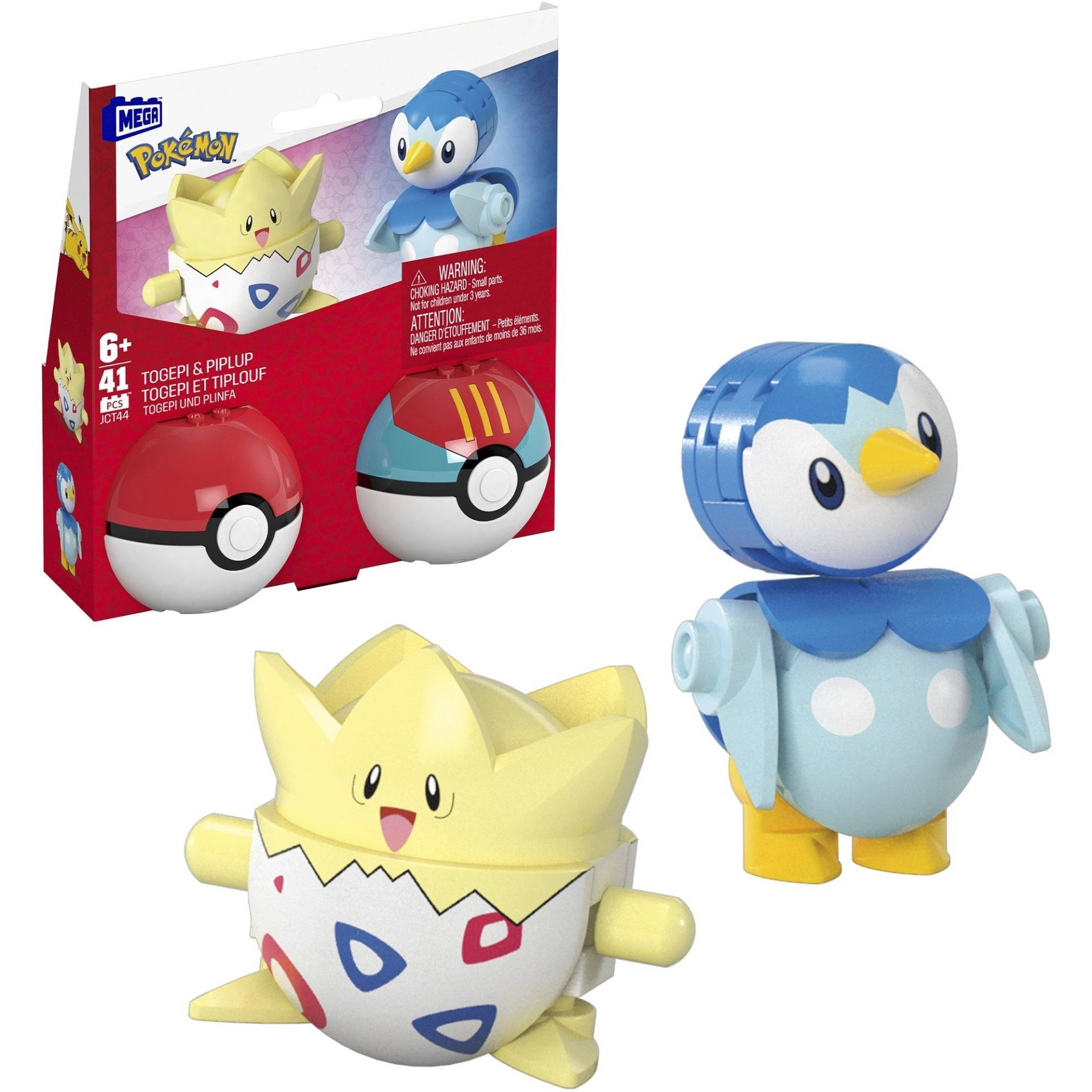 MEGA Pokémon 2er Pokéball Set - Plinfa und Togepi, Konstruktionsspielzeug MEGA Pokémon 2er Pokéball Set - Plinfa und Togepi, Konstruktionsspielzeug von Mattel