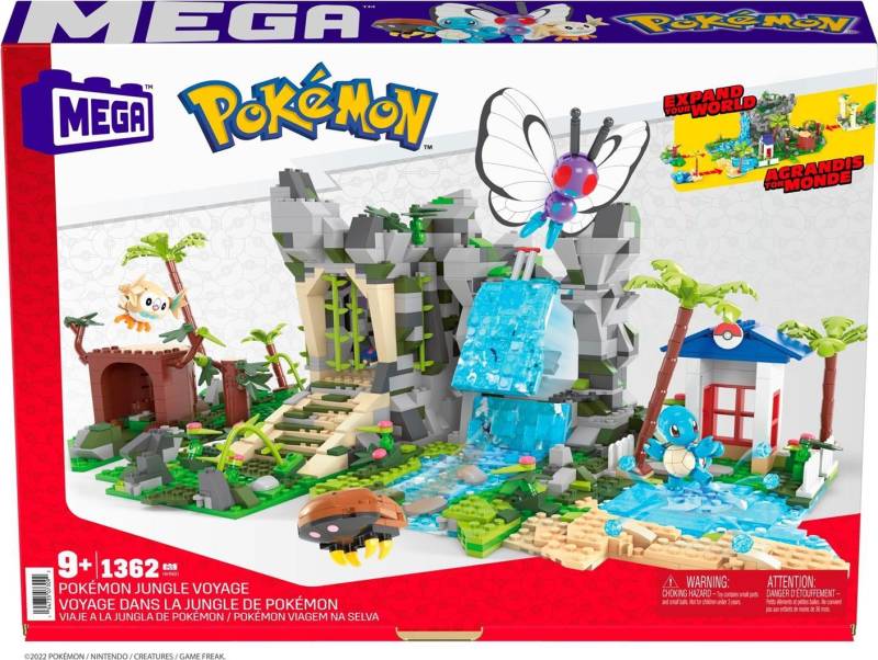 MEGA Pokémon HHN61 - Bausatz - 9 Jahr(e) - Kunststoff - 1362 Stück(e) - 2,41 kg (HHN61) von Mattel