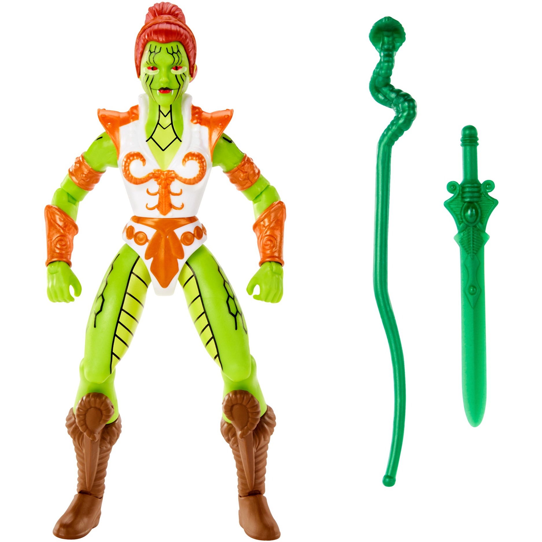 Masters of the Universe Origins Actionfigur Snake Teela, Spielfigur von Mattel