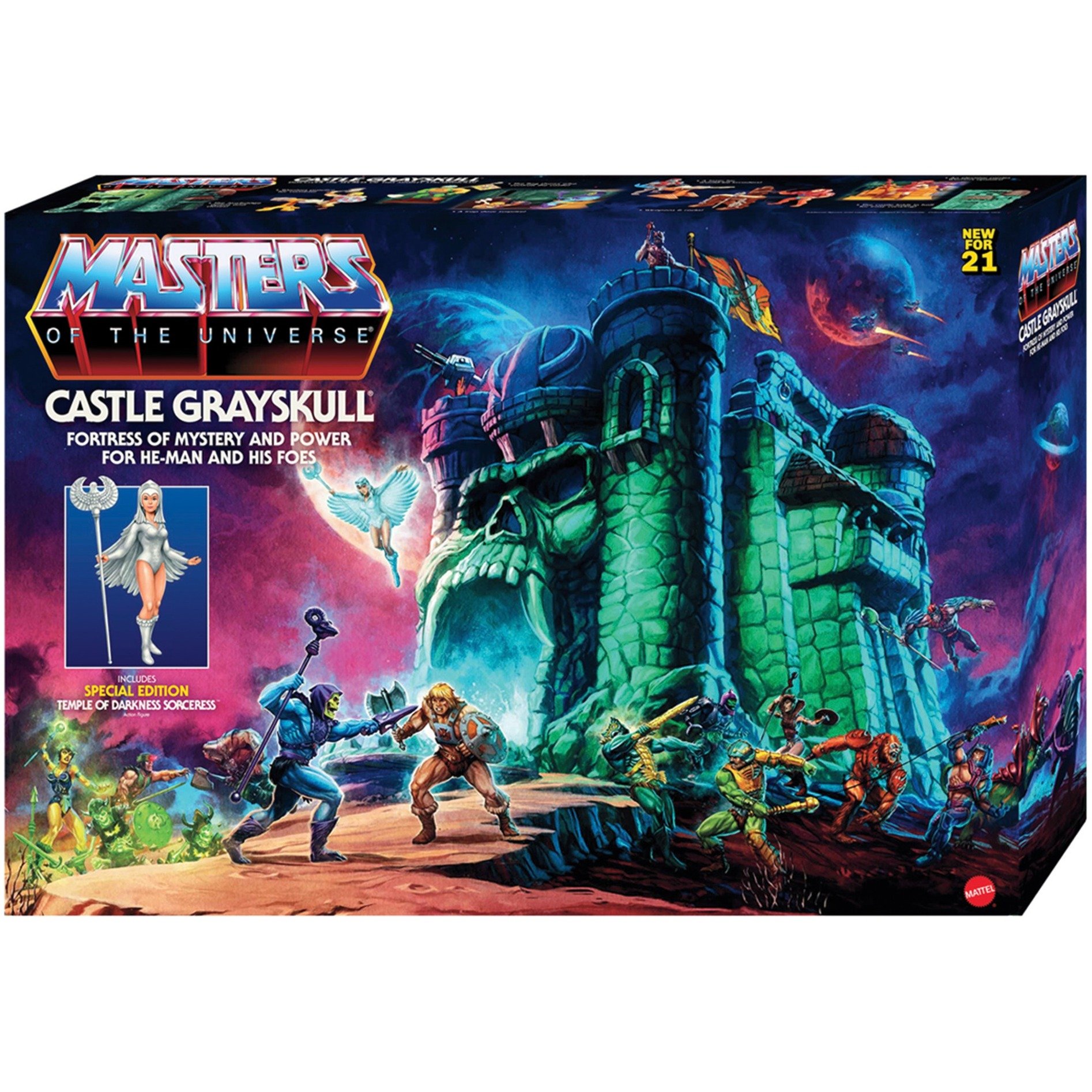 Masters of the Universe Origins Castle Grayskull Spielset, Spielgebäude von Mattel