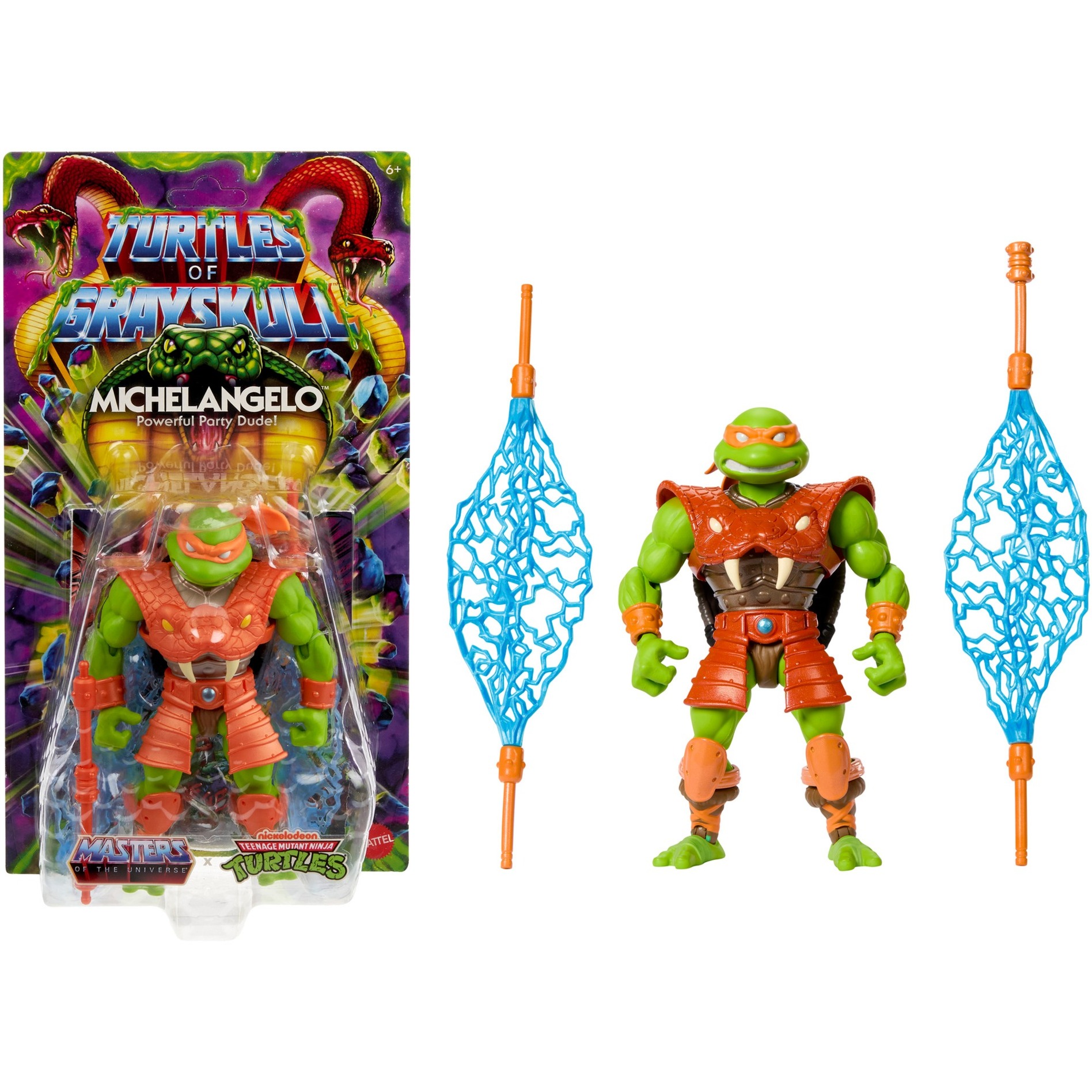 Masters of the Universe Origins Turtles of Grayskull Michelangelo, Spielfigur Masters of the Universe Origins Turtles of Grayskull Michelangelo, Spielfigur von Mattel