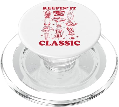 Mattel - 80-jähriges Jubiläum von Keepin It Classic PopSockets PopGrip für MagSafe Mattel - 80-jähriges Jubiläum von Keepin It Classic PopSockets PopGrip für MagSafe von Mattel