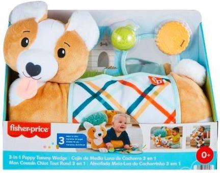 Mattel - Fisher-Price 3-in-1 Hündchen Spielkissen (HJW10) von Mattel
