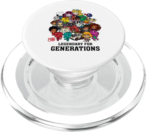 Mattel - Legendär zum 80. Jahrestag für Generationen PopSockets PopGrip für MagSafe Mattel - Legendär zum 80. Jahrestag für Generationen PopSockets PopGrip für MagSafe von Mattel