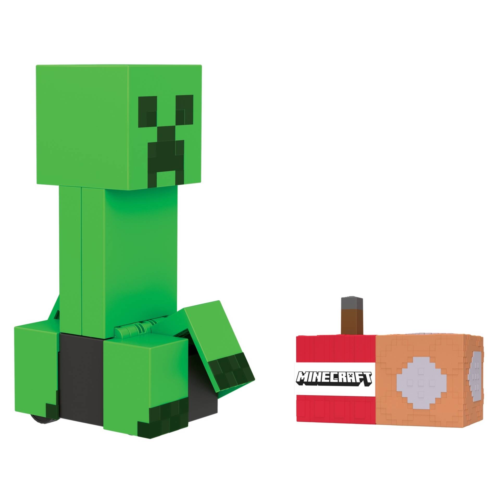 Minecraft explodierender ferngesteuerter Creeper, Spielfigur Minecraft explodierender ferngesteuerter Creeper, Spielfigur von Mattel