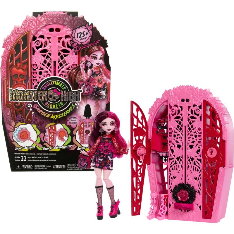 Monster High Verborgene Schätze Monster Mysteries Draculaura, Puppe von Mattel