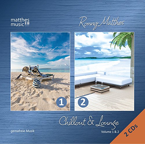 Chillout & Lounge (Vol.1 & 2) - Gemafreie Loungemusik: Hintergrundmusik & Ambient von Matthesmusic (Doppelalbum - 2 CDs) von Matthesmusic