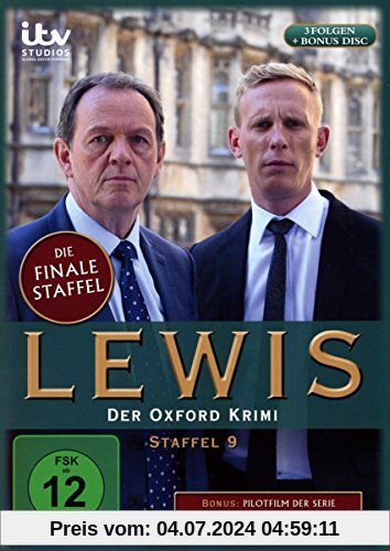 Lewis - Der Oxford Krimi - Staffel 9 + Pilotfilm Der junge Inspektor Morse [4 DVDs] von Matthew Evans