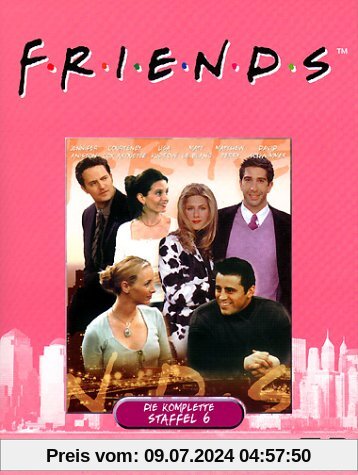 Friends - Die komplette Staffel 6 (4 DVDs) von Matthew Perry