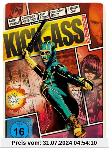Kick-Ass - Reel Heroes Edition - Steelbook [Blu-ray] [Limited Edition] von Matthew Vaughn