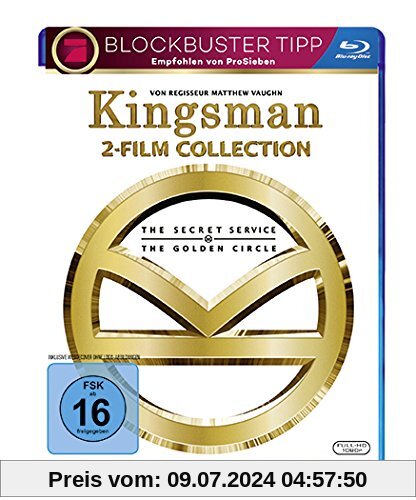 Kingsman - Teil 1+2 [Blu-ray] von Matthew Vaughn