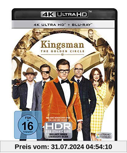 Kingsman - The Golden Circle (4K Ultra HD) [Blu-ray] von Matthew Vaughn