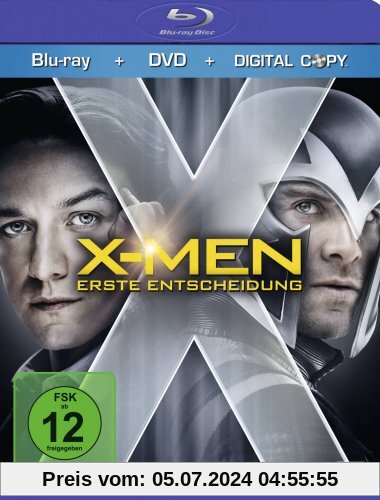 X-Men - Erste Entscheidung (+ DVD + Digital Copy) [Blu-ray] von Matthew Vaughn