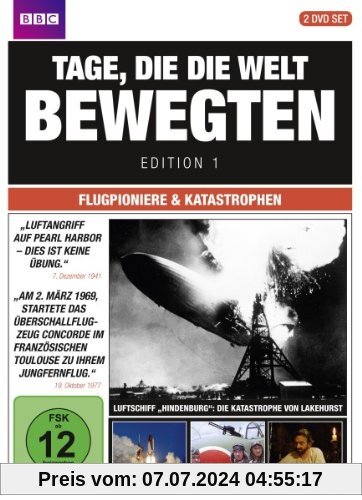Tage, die die Welt bewegten - Edition 1 - Flugpioniere & Katastrophen [2 DVDs] von Matthew Whiteman