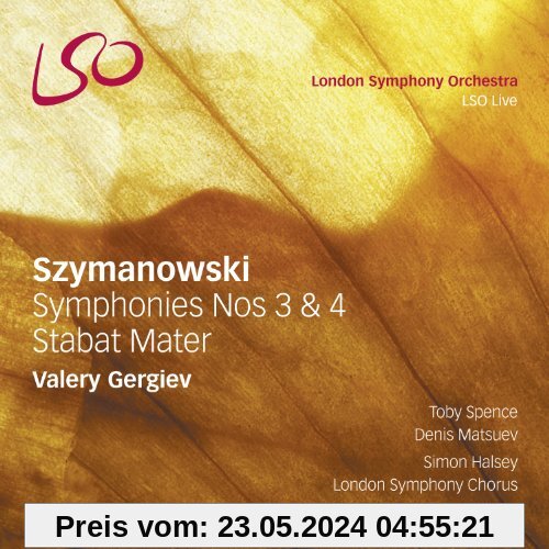 Szymanowski: Sinfonien Nr.3 & 4 / Stabat Mater von Matthews