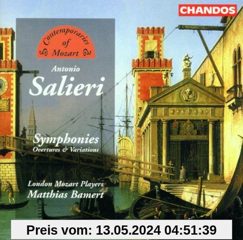 Salieri: Symphonies, Overtures & Variations von Matthias Bamert