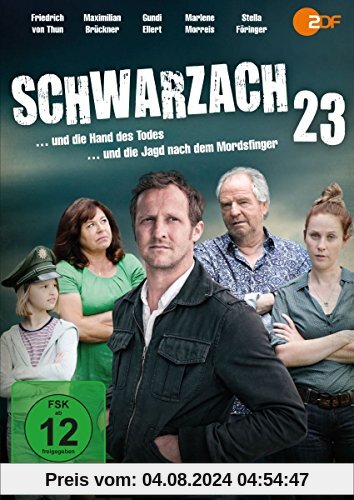 Schwarzach 23 und die Hand des Todes / Schwarzach 23 und die Jagd nach dem Mordsfinger von Matthias Tiefenbacher