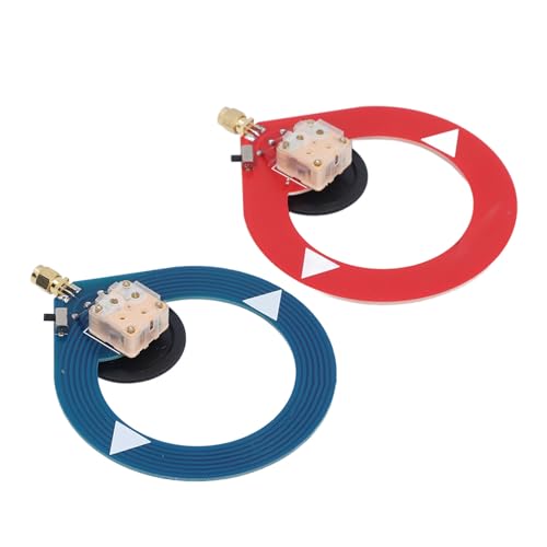 2pcs Kleine Schleifenantenne Blau Rot Mini Am SW Antenne Set Donut Loop Antenne für FM SW -Funkgeräte 2pcs Kleine Schleifenantenne Blau Rot Mini Am SW Antenne Set Donut Loop Antenne für FM SW -Funkgeräte von Matybobe