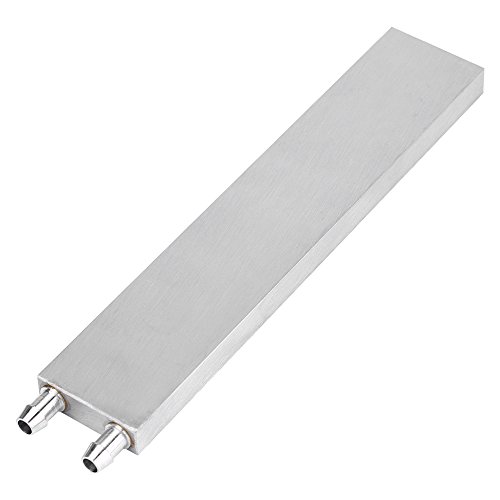 Aluminium CPU Kühler Wasserkühlblock Flüssige Kühlkörper PC Laptop Industrial Wechselrichter Treiber Laserkopf, Größe 40 * 200 Mm (40 * 200 * 12 mm) von Matybobe