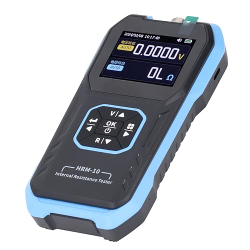 Batteriespannungstester Hohe Genauigkeit 0 ± 100 V DC 0200Ω Batterie -Internalwiderstandstmeter für Verschiedene Batterietypen von Matybobe