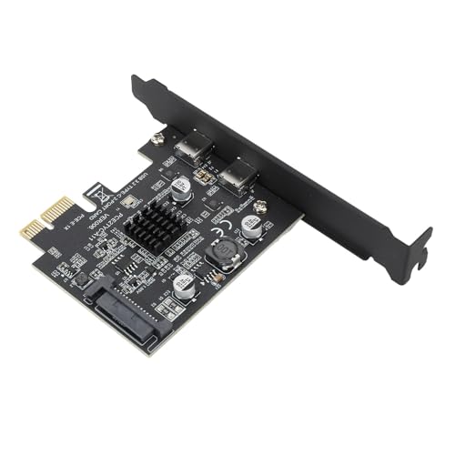 Hochgeschwindigkeits USB 3.2 Expansionskarte Gen2 Dual Typ C 10gbit / S PCI Express für Desktop -PC von Matybobe