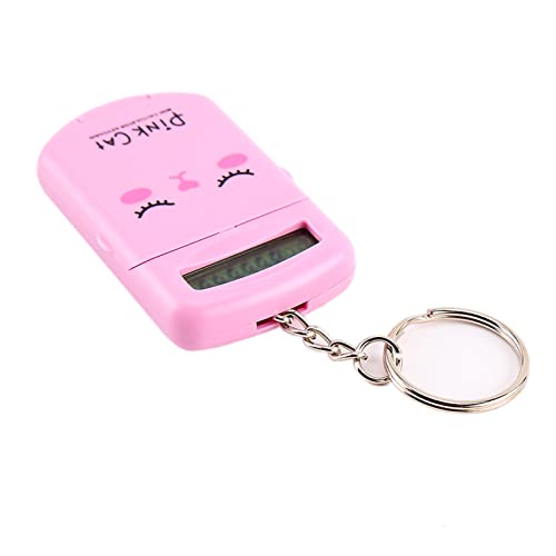 Kleiner Tragbarer Mini Niedlicher Taschenrechner für Schüler (Rosa) von Matybobe
