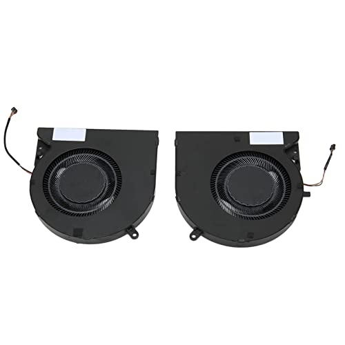 Laptop -CPU -Kühlventilator Kleine Kühlere Wärmeableitungen für 15 DFS5K123043635 DFS5K121144645 (CPU und GPU) von Matybobe