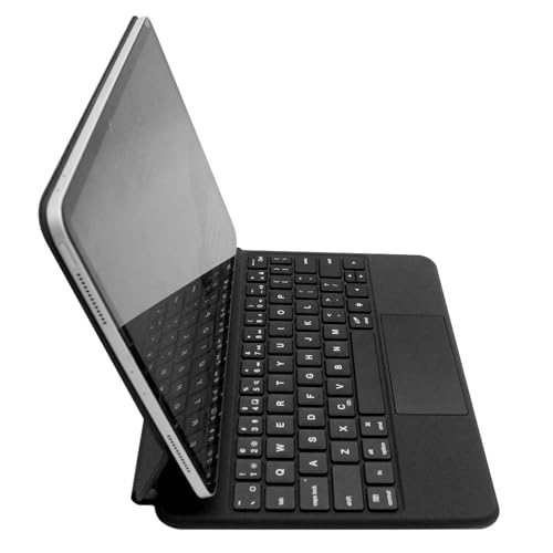 Magic Keyboard Multi -funktionaler Trackpad Back Ligeless BT Verbindung Langer Akkulaufleben Voller Schutz für Pro 12,9 Zoll Tastatur (10,9 11 Zoll) von Matybobe