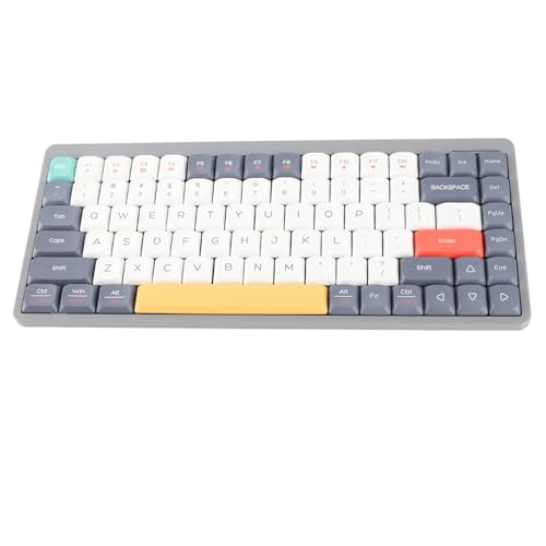 Matybobe Kabellose Mechanische Tastatur, Schlankes Design, Low-Profile-Layout, RGB-Lichteffekt (LGY-r) von Matybobe