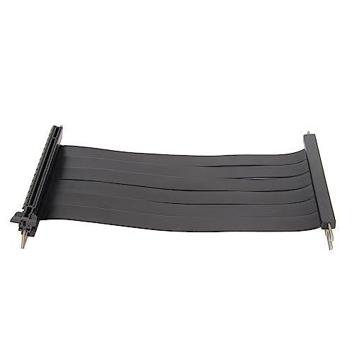 Matybobe PCIE 3.0 X16 Riser -Kabel Hochgeschwindigkeit Flexible Verlängerungskabel für GPU -Grafikkarte (70 cm) von Matybobe