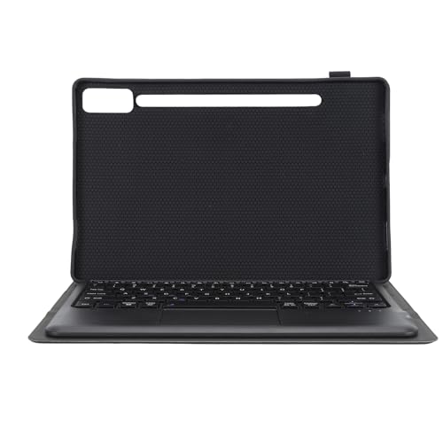 Matybobe Tastaturkoffer Registerkarte P12 12.7in TPU -Standabdeckung mit Abnehmbarer Tastatur -Touchpad -Stifthalter TB370FU TB371FC -Laptop Verwendung (Schwarz) von Matybobe