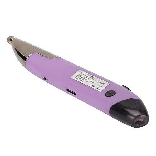 Maus mit Drahtloser Stift Maus Wiederaufladbar Stille Tragbare 2.4G Dual -Modus PC Laptop Handheld -Stiftmaus (Violett) von Matybobe